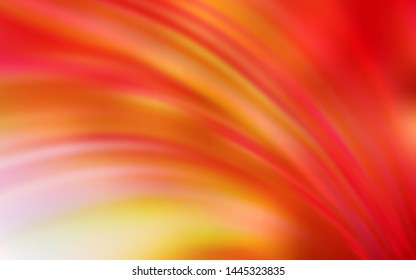 Light Red, Yellow vector colorful abstract texture. Creative illustration in halftone style with gradient. New style design for your brand book.