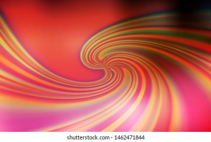 Light Red, Yellow vector colorful blur background. Shining colored illustration in smart style. Smart design for your work.