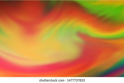 Light Red, Yellow vector colorful abstract background. Modern abstract illustration with gradient. Smart design for your work.