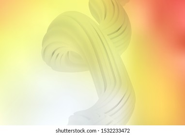 Light Red, Yellow vector colorful blur background. Shining colorful illustration in smart style. New design for your business.