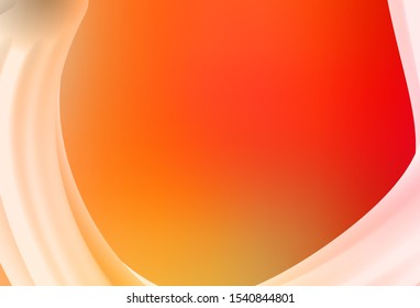 Light Red, Yellow vector colorful abstract texture. Colorful abstract illustration with gradient. New style design for your brand book.