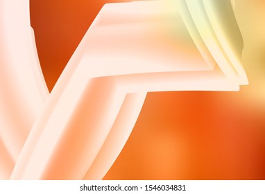 Light Red, Yellow vector colorful abstract background. New colored illustration in blur style with gradient. New style design for your brand book.