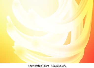 Light Red, Yellow vector colorful abstract texture. Colorful abstract illustration with gradient. New style design for your brand book.