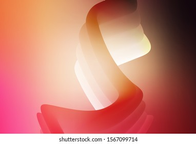 Light Red, Yellow vector colorful blur background. Colorful abstract illustration with gradient. Blurred design for your web site.