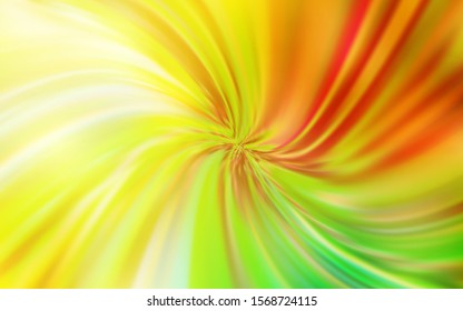 Light Red, Yellow vector colorful abstract background. An elegant bright illustration with gradient. Blurred design for your web site.