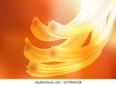 Light Red, Yellow vector colorful blur backdrop. Shining colorful illustration in smart style. The best blurred design for your business.