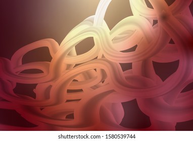 Light Red, Yellow vector colorful blur background. An elegant bright illustration with gradient. Background for a cell phone.