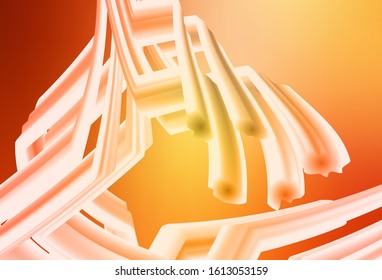 Light Red, Yellow vector colorful abstract background. Modern abstract illustration with gradient. The best blurred design for your business.