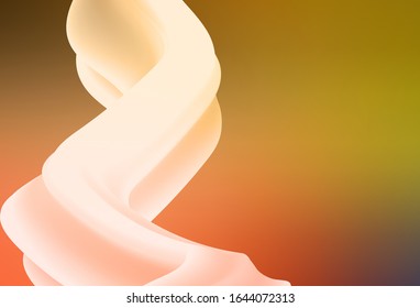 Light Red, Yellow vector colorful blur background. Shining colorful illustration in smart style. New design for your business.