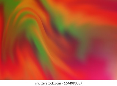 Light Red, Yellow vector colorful blur backdrop. Shining colorful illustration in smart style. New way of your design.