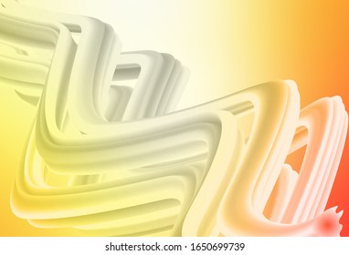 Fondo nítido de color rojo claro, vector amarillo. Brillante ilustración colorida de estilo elegante. Fondo para los diseños.