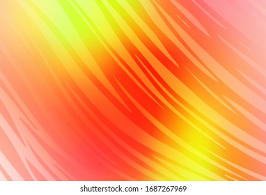 Light Red, Yellow vector colorful abstract background. Colorful illustration in abstract style with gradient. Smart design for your work.
