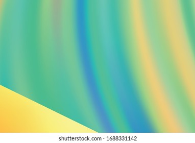 Fondo nítido de color rojo claro, vector amarillo. Nueva ilustración de color en estilo borroso con degradado. Antecedentes elegantes para un libro de marca.