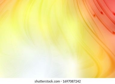 Light Red, Yellow vector colorful abstract texture. Colorful abstract illustration with gradient. The best blurred design for your business.