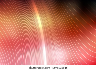 Light Red, Yellow vector colorful abstract background. Colorful illustration in abstract style with gradient. Background for designs.