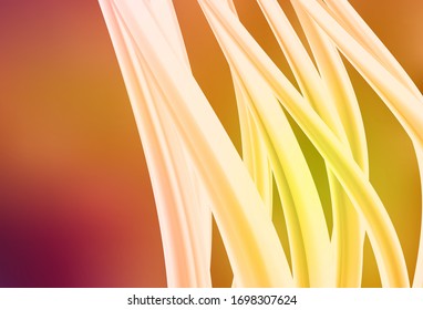 Fondo abstracto de color rojo claro, vector amarillo. Ilustración abstracta brillante con diseño degradado. Antecedentes elegantes para un libro de marca.