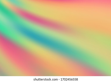 Light Red, Yellow vector colorful abstract background. Colorful illustration in abstract style with gradient. Elegant background for a brand book.