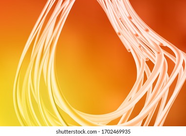 Light Red, Yellow vector colorful abstract background. Colorful abstract illustration with gradient. The best blurred design for your business.