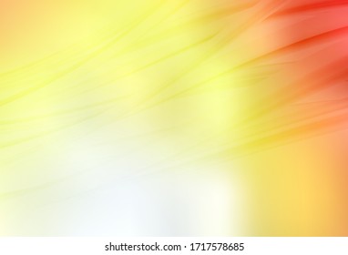 Light Red, Yellow vector colorful abstract background. Colorful illustration in abstract style with gradient. New style for your business design.