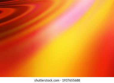 Rojo claro, amarillo vectorial colorido fondo negro. Ilustración abstracta brillante con diseño gradiente. Fondo para un teléfono móvil.