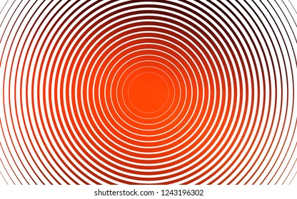 Light Red, Yellow vector cover with spots. Beautiful colored illustration with blurred circles in nature style. Pattern of water, rain drops.
