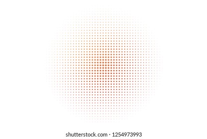 Light Red, Yellow vector cover with spots. Modern abstract illustration with colorful water drops. Design for business adverts.