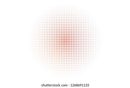 Light Red, Yellow vector cover with spots. Glitter abstract illustration with blurred drops of rain. Pattern for beautiful websites.