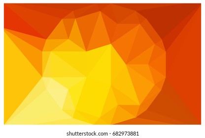Light Red, Yellow vector diamond Pattern. Geometric Gemstone sample. Repeating template with a gem in center. Jewelry gems texture for your design. Pattern can be used for background.