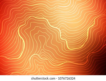 Light Red, Yellow vector doodle blurred texture. Geometric doodle illustration in Origami style with gradient. A completely new design for your business.