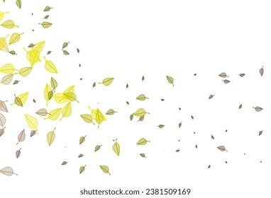 Light Red, Yellow vector doodle cover. An elegant bright illustration with leaves in Natural style. Pattern for coloring books and pages for kids.