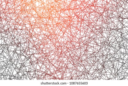 Light Red, Yellow vector geometric simple minimalistic background, which consist of triangles on white background. Triangular pattern with gradient for your business design. 