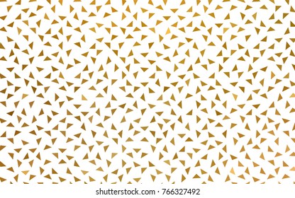 Light Red, Yellow vector geometric simple minimalistic background, which consist of triangles on white background. Triangular pattern with gradient for your business design. 