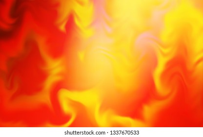 Light Red, Yellow vector glossy abstract layout. An elegant bright illustration with gradient. Background for a cell phone.