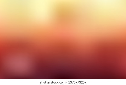 Light Red, Yellow vector glossy abstract backdrop. Creative illustration in halftone style with gradient. Background for a cell phone.