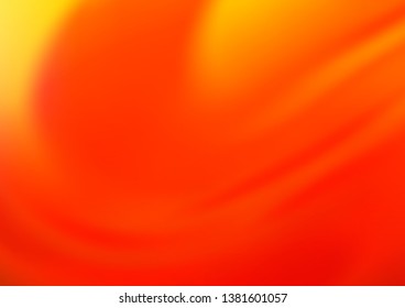 Light Red, Yellow vector glossy abstract template. Modern geometrical abstract illustration with gradient. A completely new design for your business.
