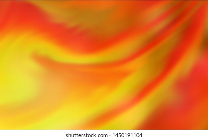 Light Red, Yellow vector glossy abstract layout. Colorful illustration in abstract style with gradient. Completely new design for your business.