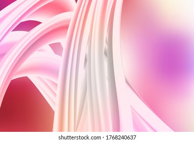 Light Red, Yellow vector glossy abstract background. Colorful illustration in abstract style with gradient. New style for your business design.