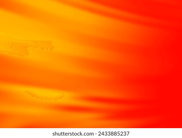 Light Red, Yellow vector glossy abstract template. Creative illustration in halftone style with gradient. The best blurred design for your business.