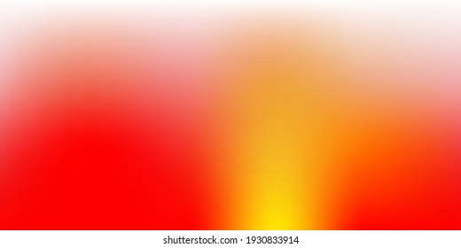 Light Red  Yellow vector gradient blur layout  Modern elegant blur illustration and gradient  Wallpaper for your web apps 