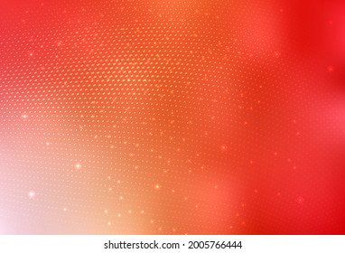 Luz roja, vector amarillo Ilustración con un conjunto de círculos abstractos coloridos y brillantes. Ilustración abstracta moderna con gotas de agua coloridas. Diseño sencillo para su sitio web.