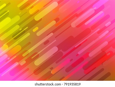 Light Red, Yellow vector indian curved background. Sketchy hand drawn doodles on blurred background. Brand-new style for your business design.