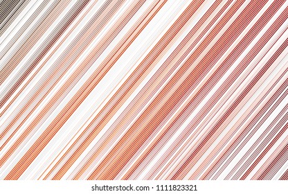 Light Red, Yellow vector layout with flat lines. Modern geometrical abstract illustration with staves. The pattern can be used for busines ad, booklets, leaflets