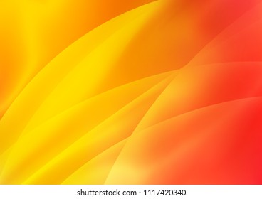 Light Red, Yellow vector layout with flat lines. Shining colored illustration with narrow lines. The pattern can be used for websites.