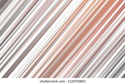 Light Red, Yellow vector layout with diagonal lines. Blurred decorative design in simple style with lines. Best design for your ad, poster, banner.