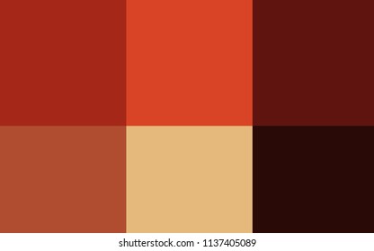 Light Red, Yellow vector layout with set of colors. Colorful gradient set with collection of rainbow colors. Set of colors for clever designers.