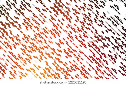 Light Red, Yellow vector layout with flat lines. Shining illustration with lines on abstract template. Pattern for websites, landing pages.