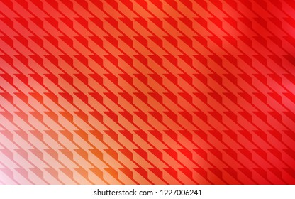 Light Red, Yellow vector layout with flat lines. Shining colored illustration with sharp stripes. Pattern for ads, posters, banners.