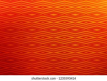 Light Red, Yellow vector layout with lines, rectangle. Colorful illustration with lines, cubes on abstract template. Smart design for your business advert.