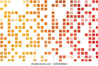 Light Red, Yellow vector layout with lines, rectangles. Modern abstract illustration with colorful rectangles. The template can be used as a background.