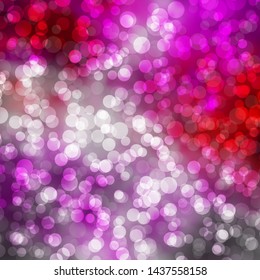 Light Red, Yellow vector layout with circles. Modern abstract illustration with colorful circle shapes. Design for posters, banners.